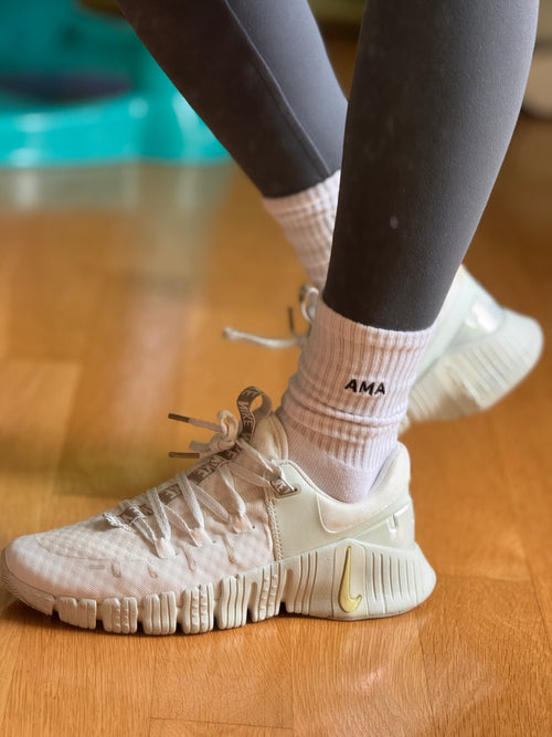 AMA Embroidered Socks