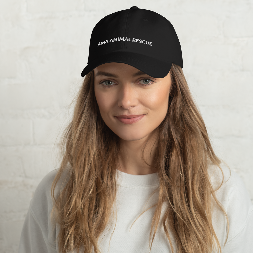 AMA Unisex Logo Black Cap