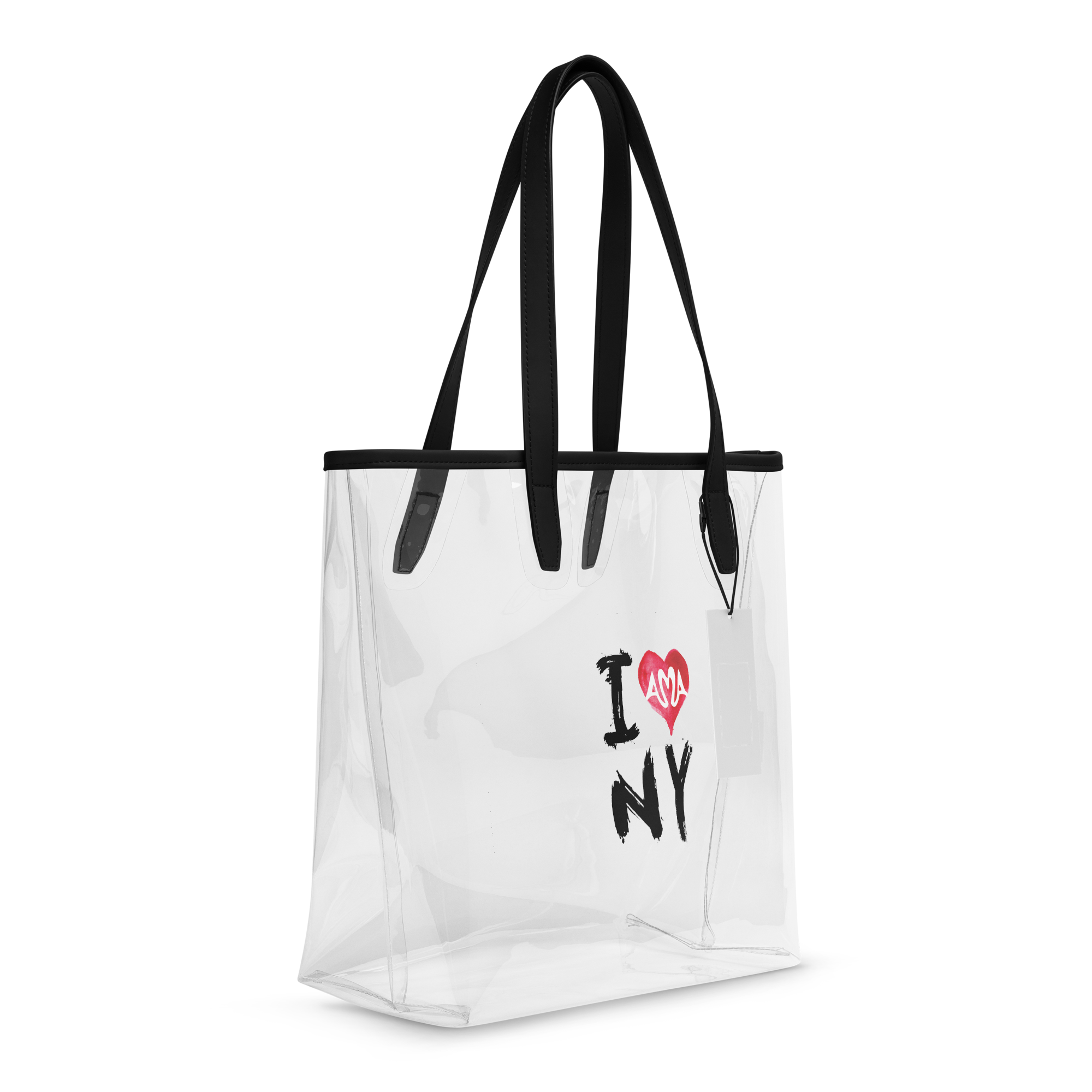 AMA I Love NY Clear Tote Bag