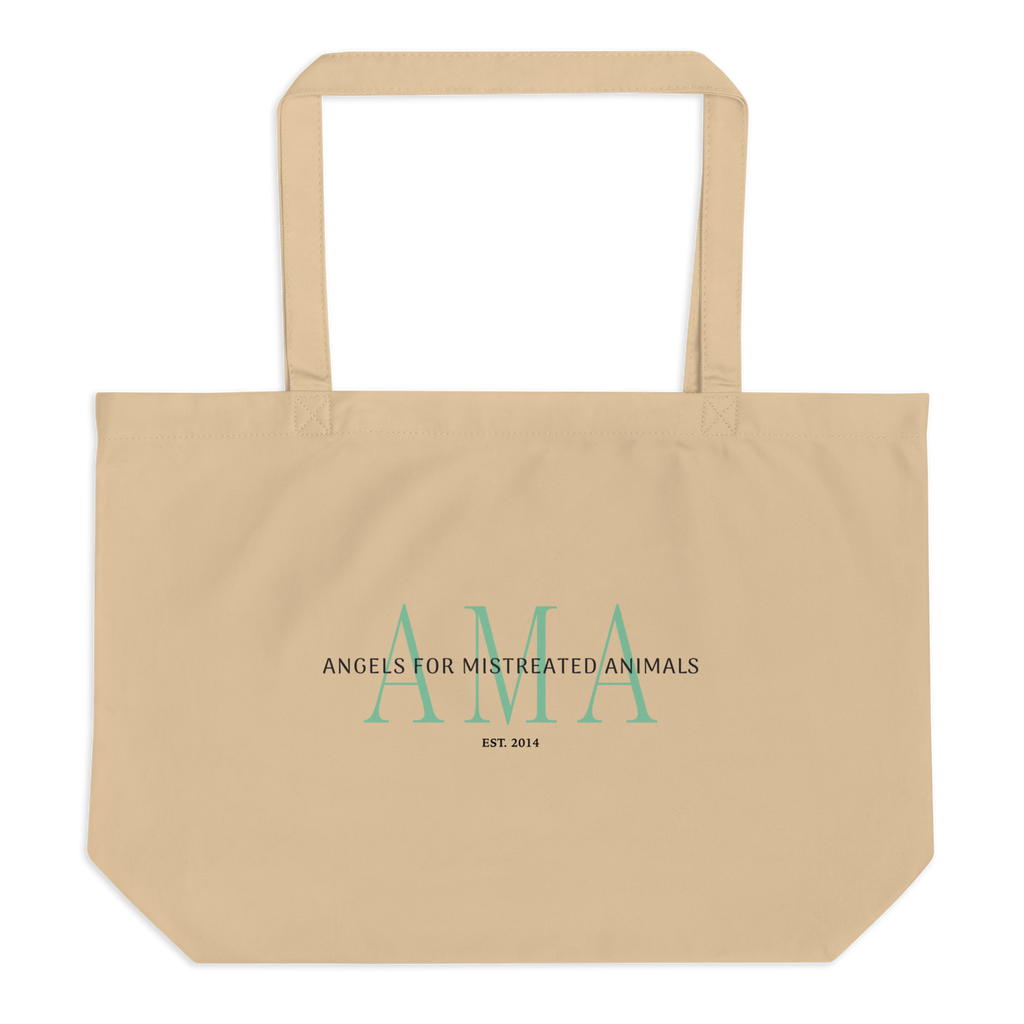 AMA Logo Large Organic Tote Bag