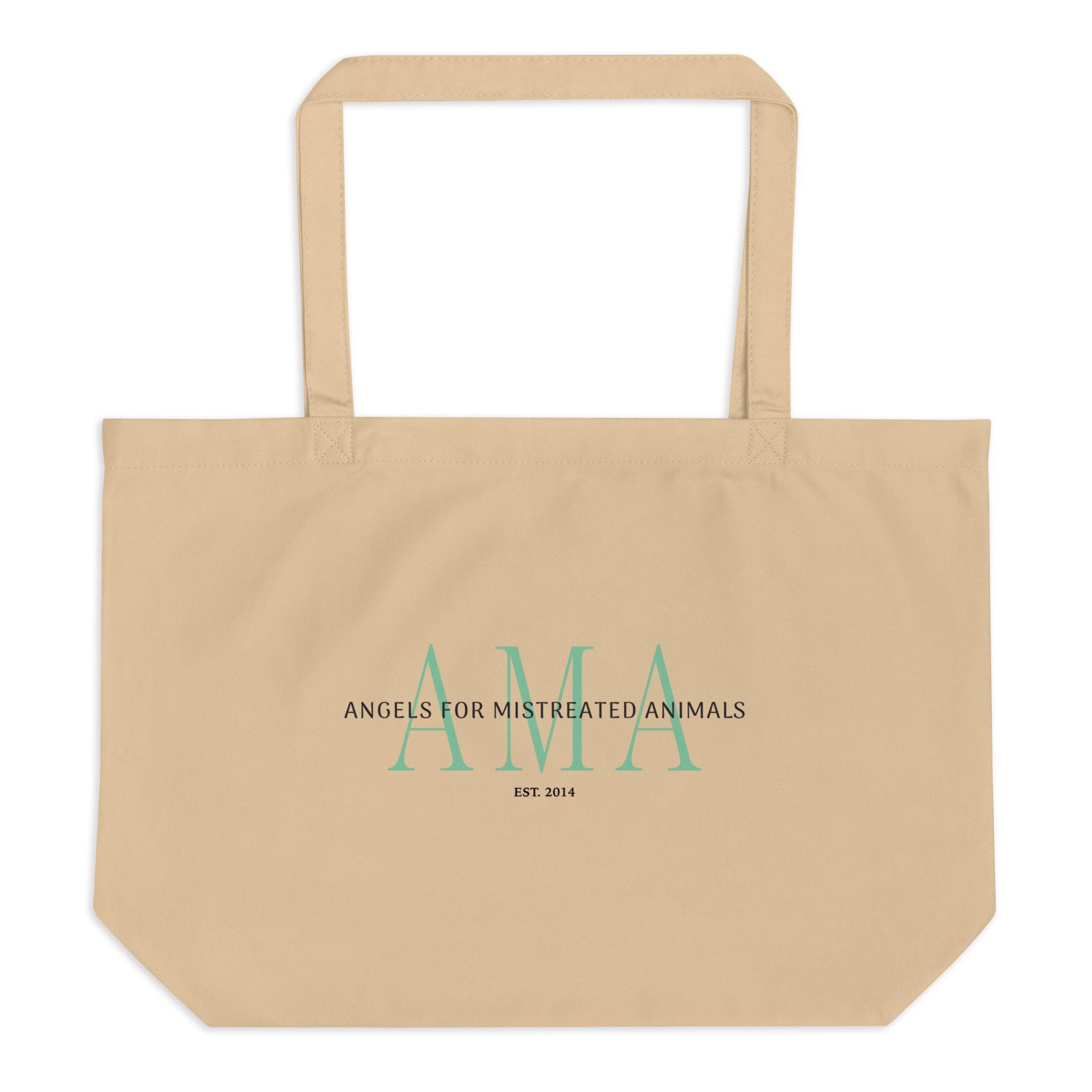 AMA Logo Large Organic Tote Bag