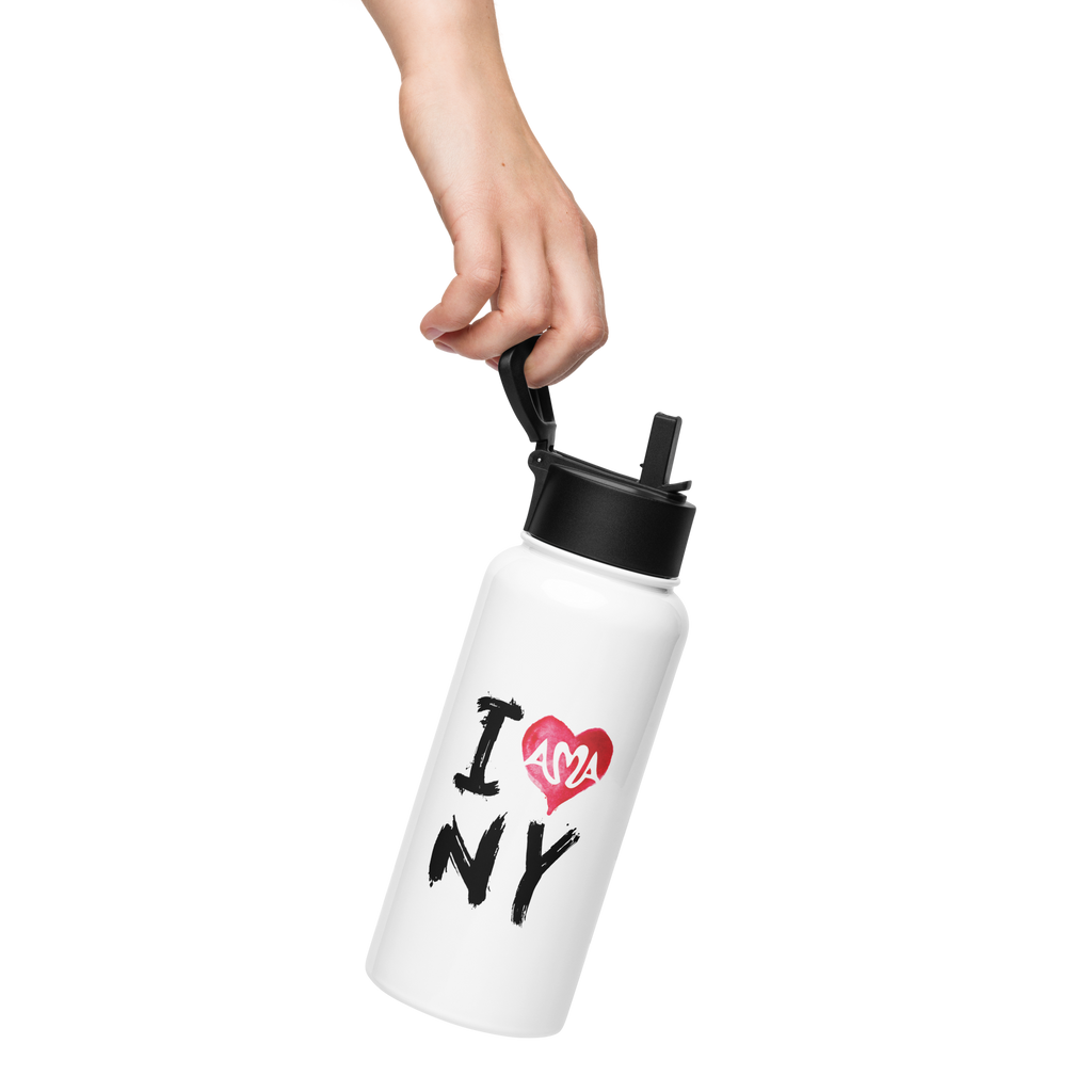 AMA I LOVE NY Water Bottle