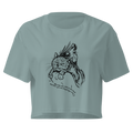 AMA You're My World Cat Crop Top
