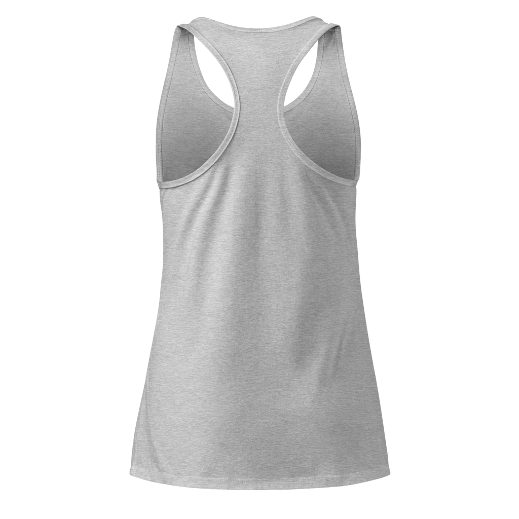 AMA You're My World Cat Fitted Racerback Tank Top